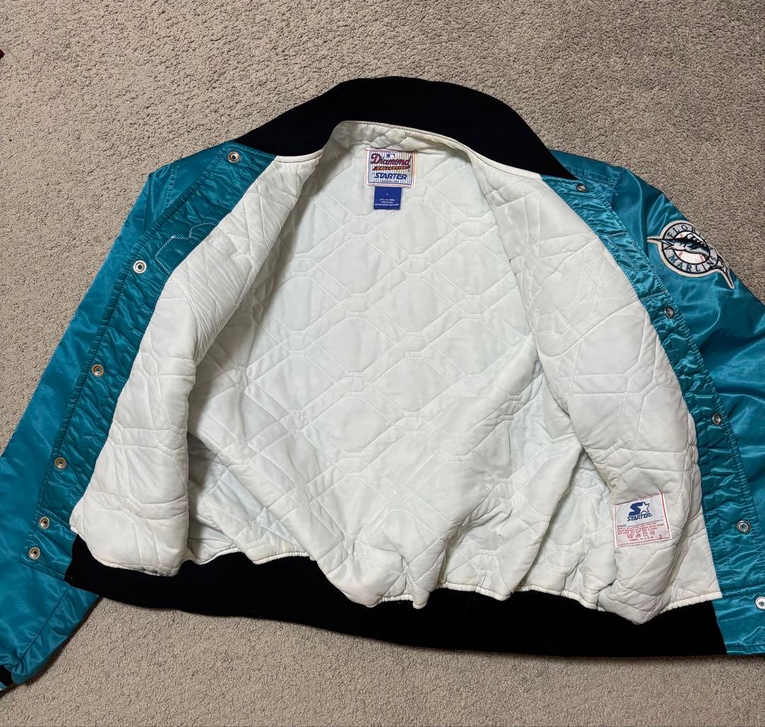 MLB フロリダ マーリンズ スターター ヴィンテージ USA製 スタジャン