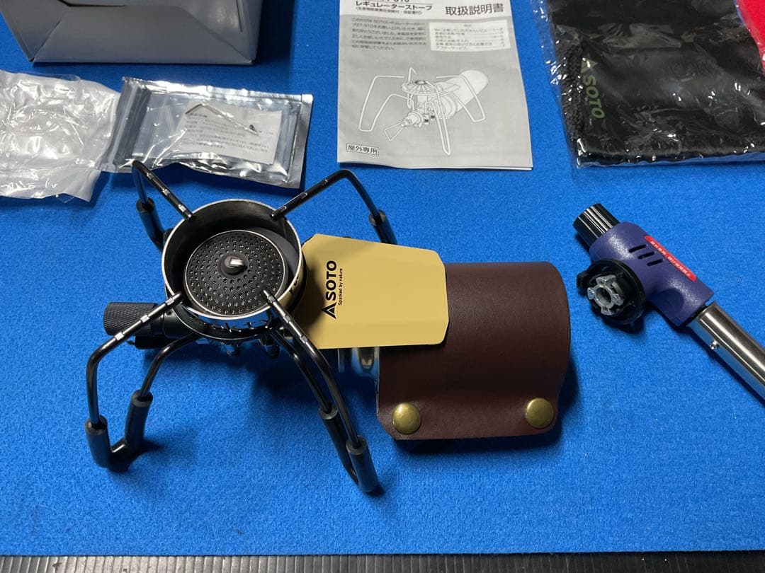 SOTO ST-310SB レギュレーターストーブナチュラム特注カラー追加装備付