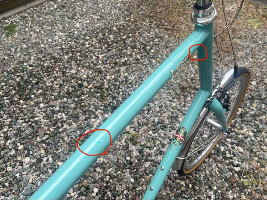 ビアンキ　 レプレ　ミニベロ7 451 20インチ　タチ新品交換予定。