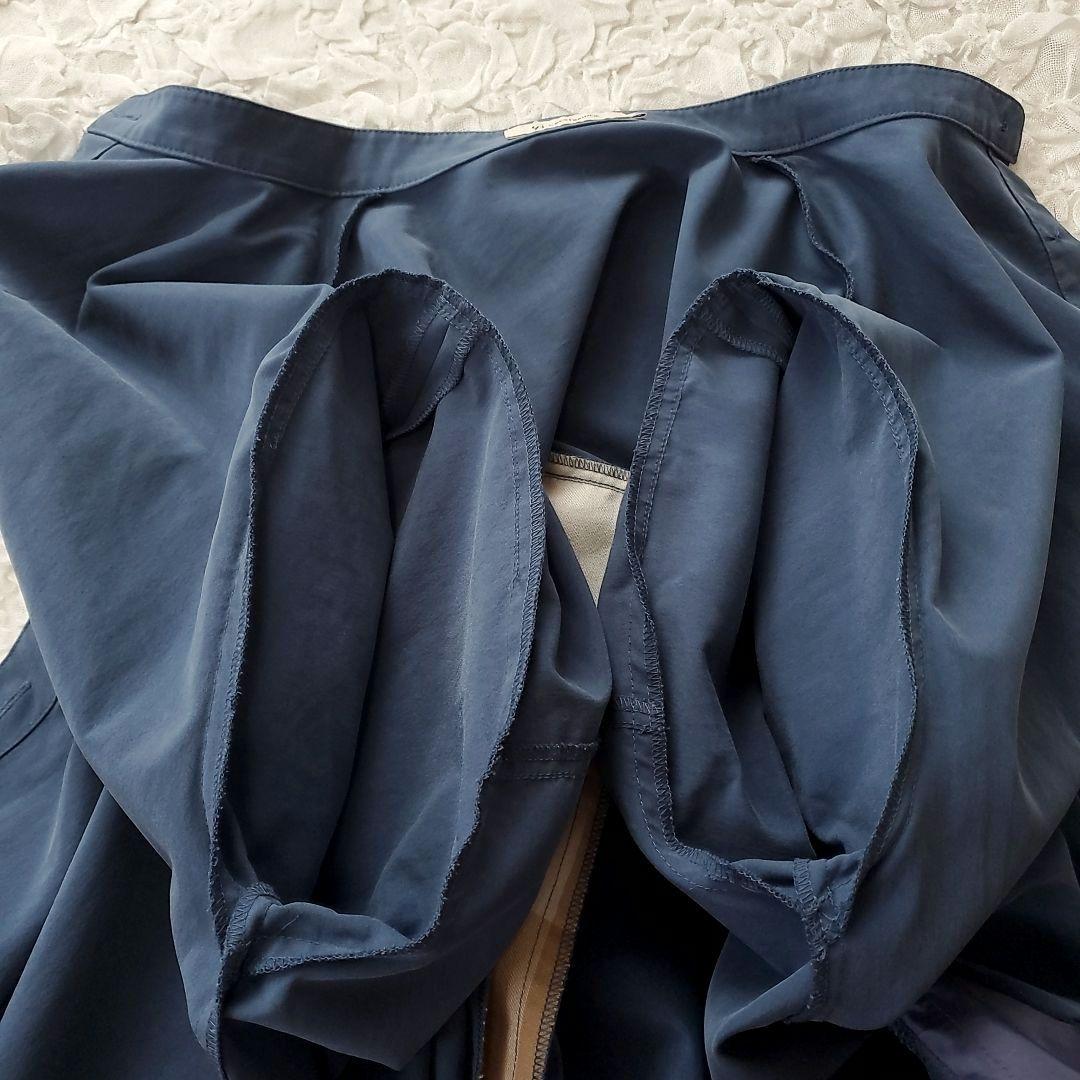 CB クレストブリッジ【M】シャツワンピース チェック バックデザイン