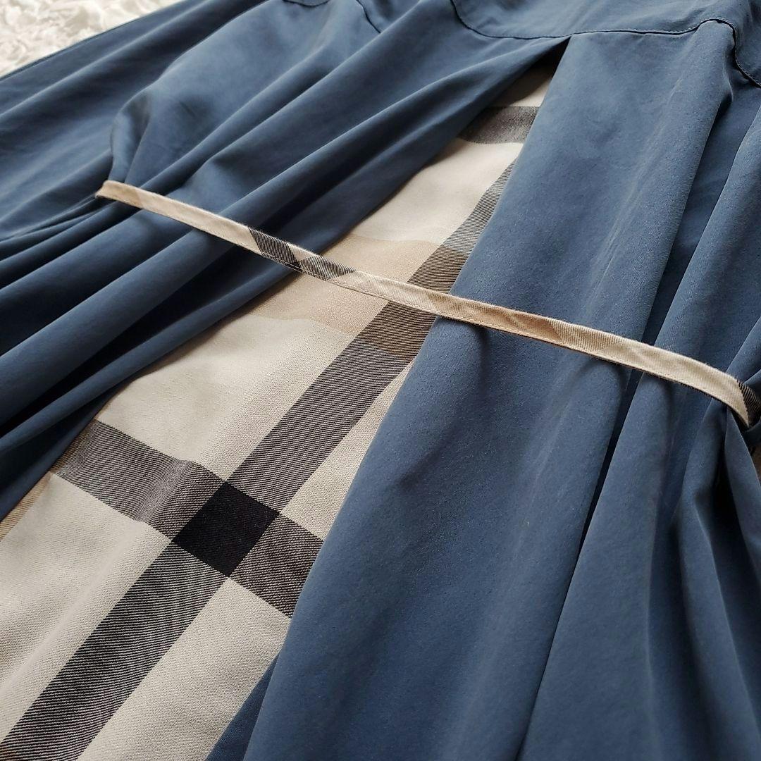 CB クレストブリッジ【M】シャツワンピース チェック バックデザイン