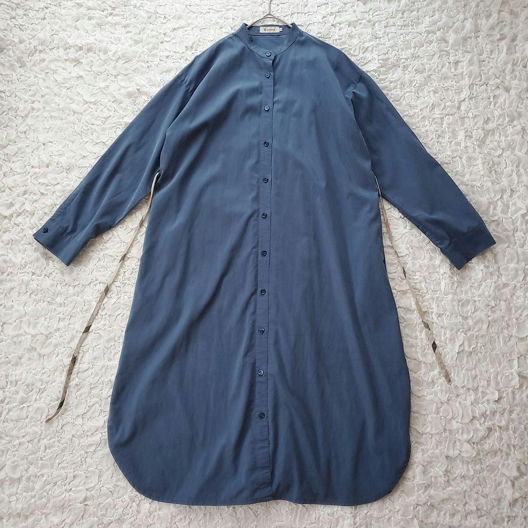 CB クレストブリッジ【M】シャツワンピース チェック バックデザイン