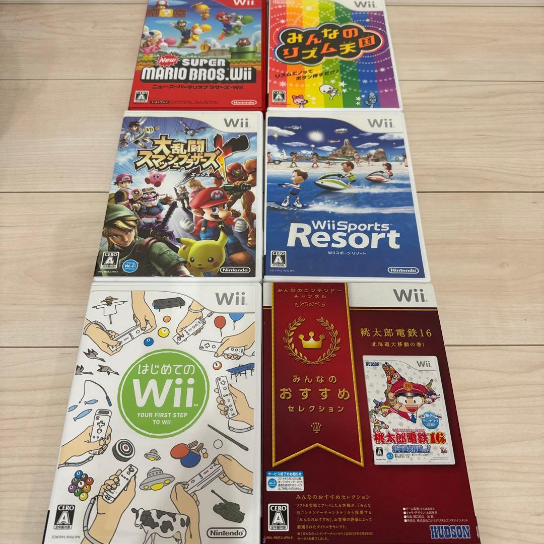 wii 本体　ソフト　まとめ売り