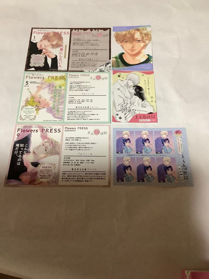 主人恋日記全巻12巻は特装版イラストカード特典クリアファイル付き