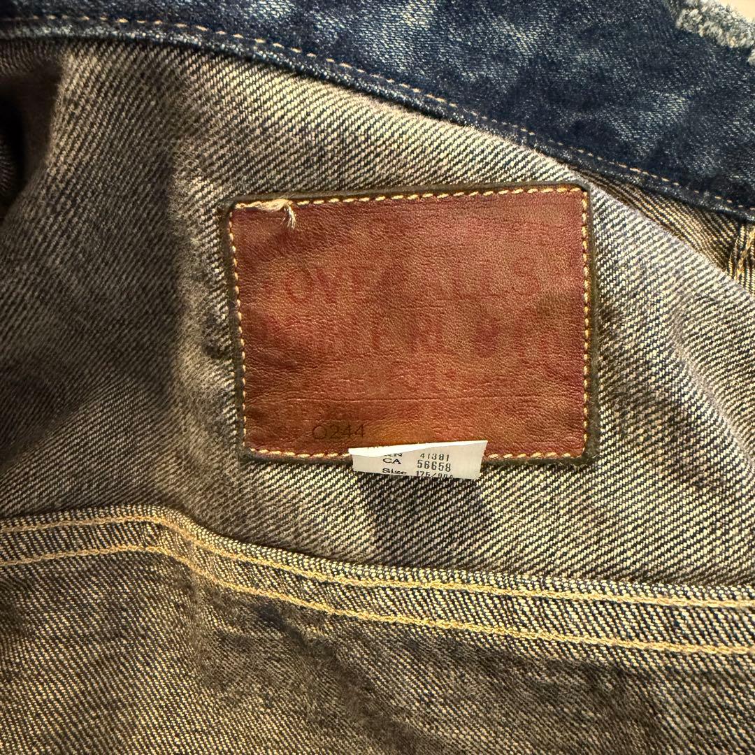 新品【RRL】ウエストビュー デニム トラッカー ジャケット