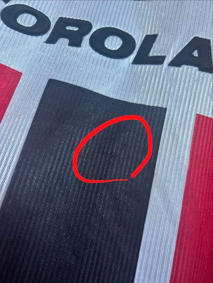 【サンパウロFC】サッカーシャツ モトローラ 2000年 ユニフォーム レア