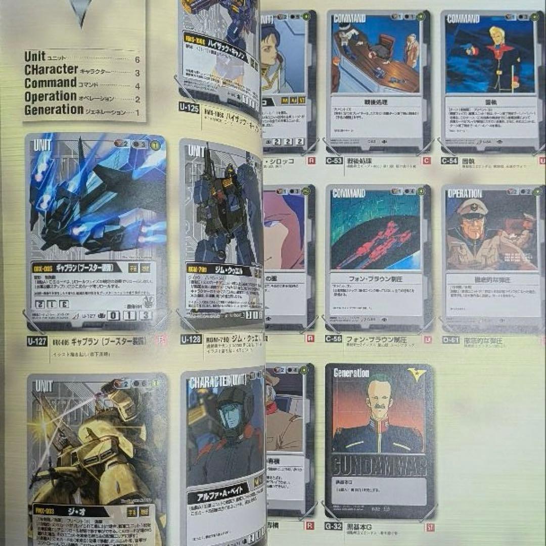 機動戦士ガンダムトレーディングカード コンプリートカードガイド vol.5