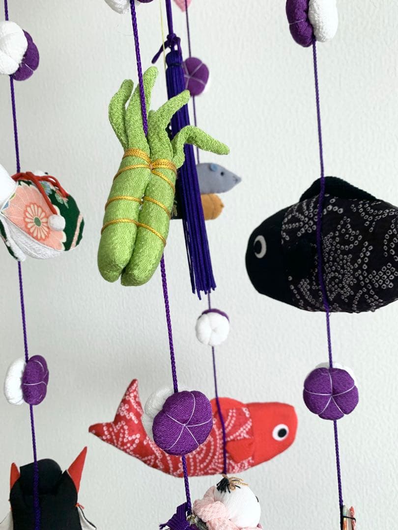 久月　端午のつるし飾り　鯉のぼり　室内用