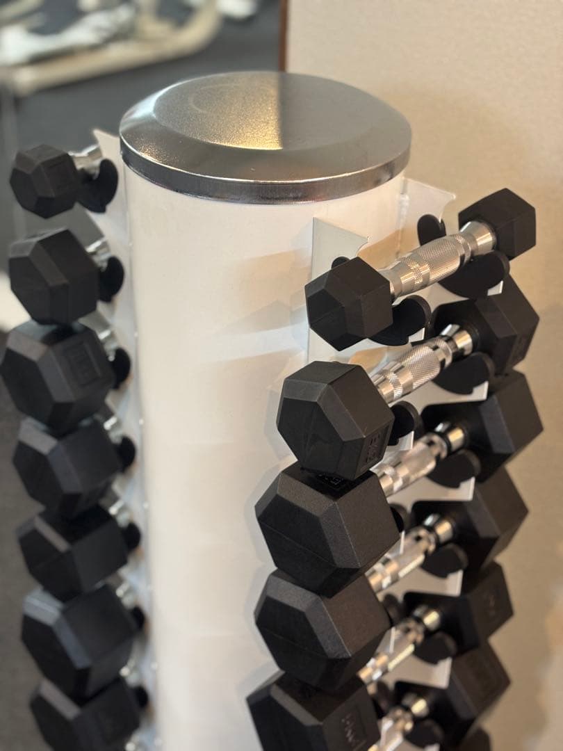 専用！ダンベルタワー　ダンベル1〜10㎏セット