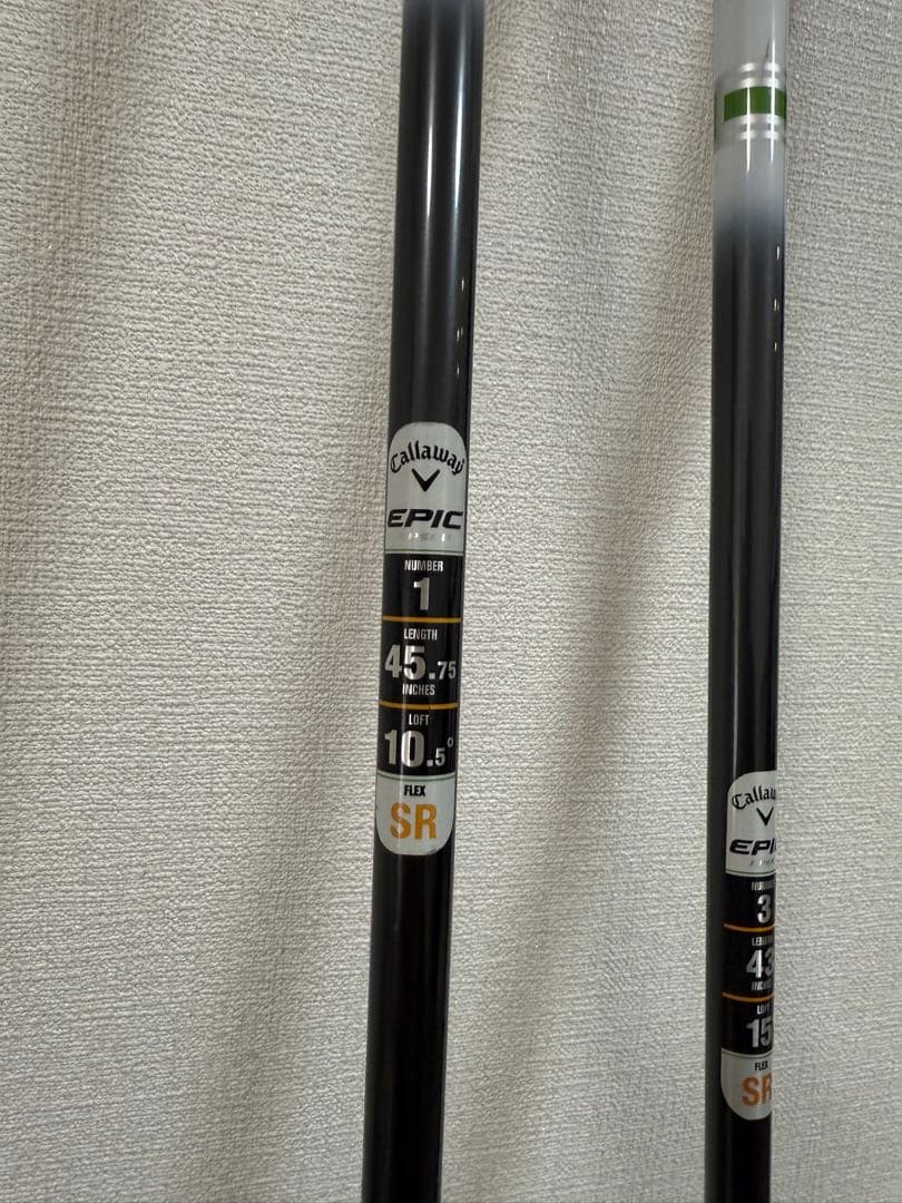 Callaway EPICSPEED&MAX　3本セット　ウッド　UT カバー付