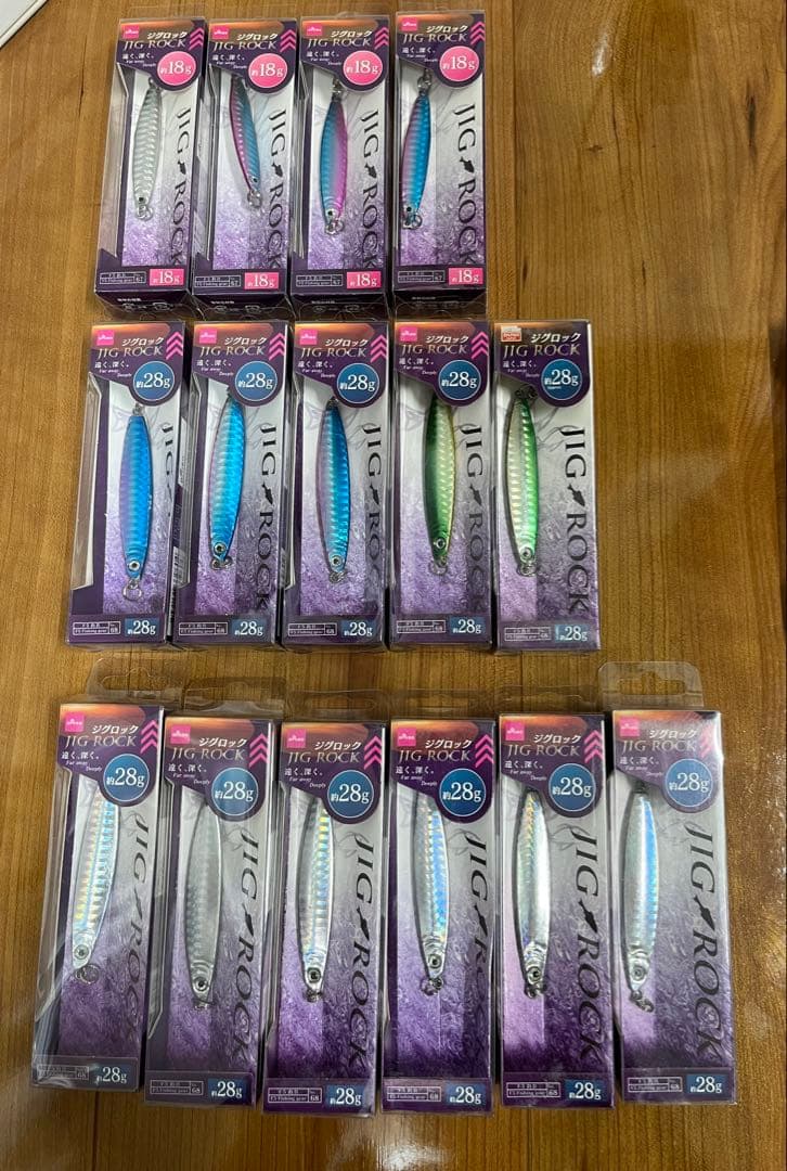 ダイソー　100均　メタルジグ 18g 28g 40g 計57個　人気シリーズ