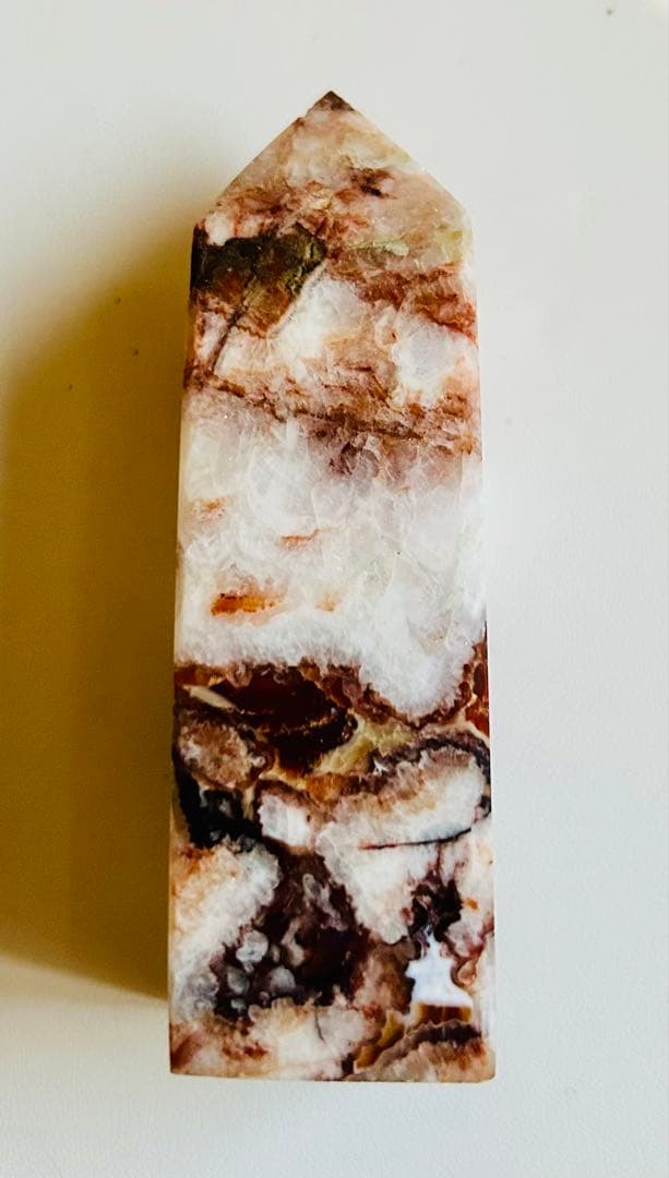 天然石 マネーアゲート スフィア タワー 等 全5点 繁栄・金運 新品未使用