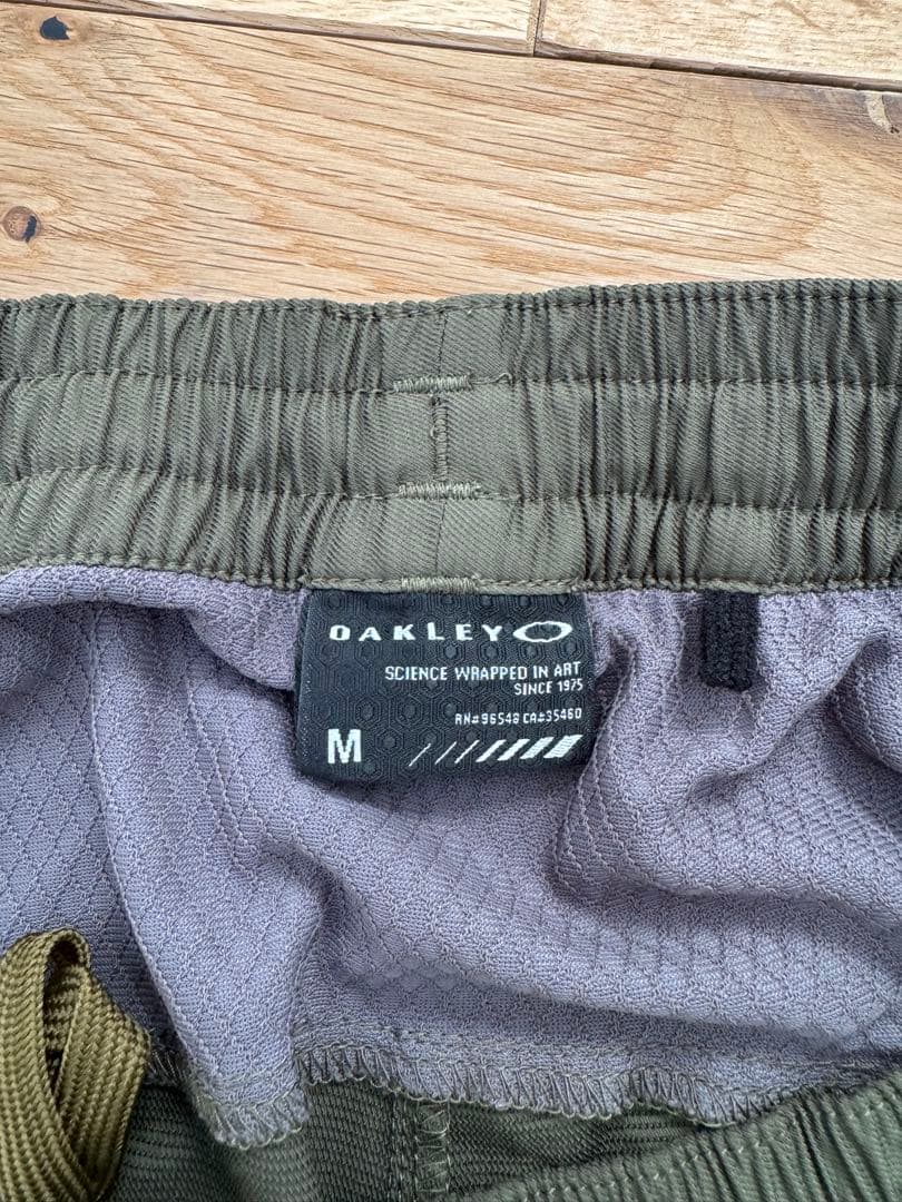 オークリー Oakley ジャージ上下セット オリーブグリーン ランニング