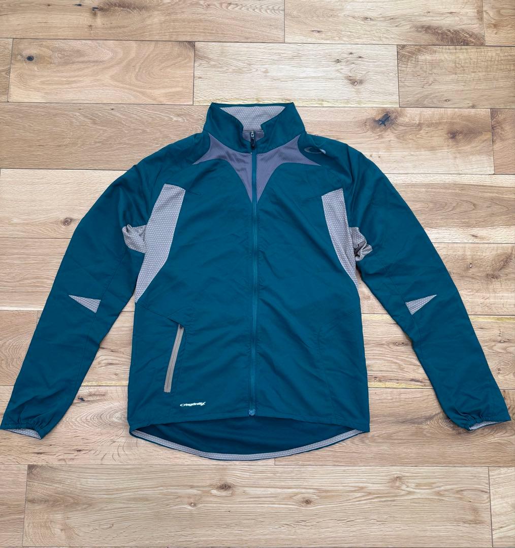 オークリー Oakley ジャージ上下セット オリーブグリーン ランニング