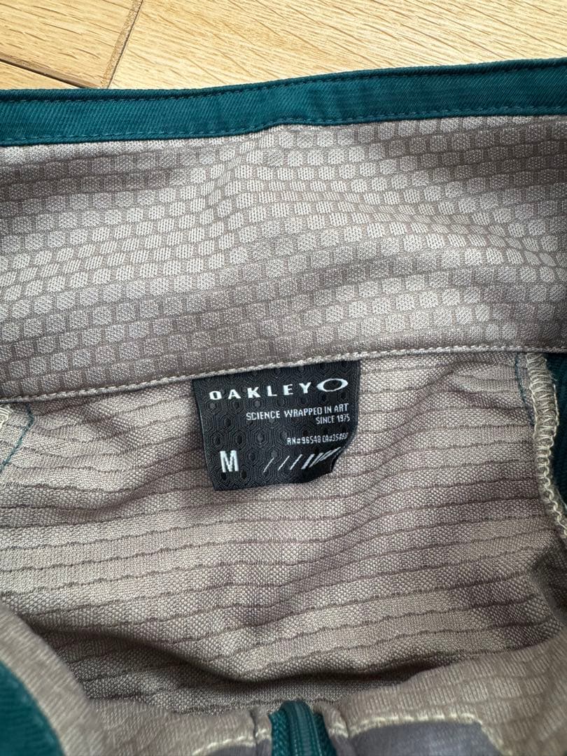 オークリー Oakley ジャージ上下セット オリーブグリーン ランニング