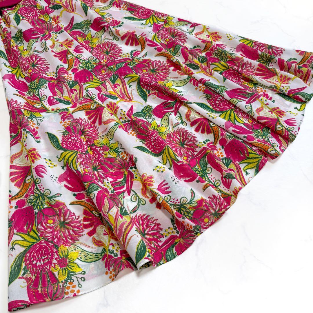 24SS ケイミー kay me ストレッチシフォン マーメイドワンピース M