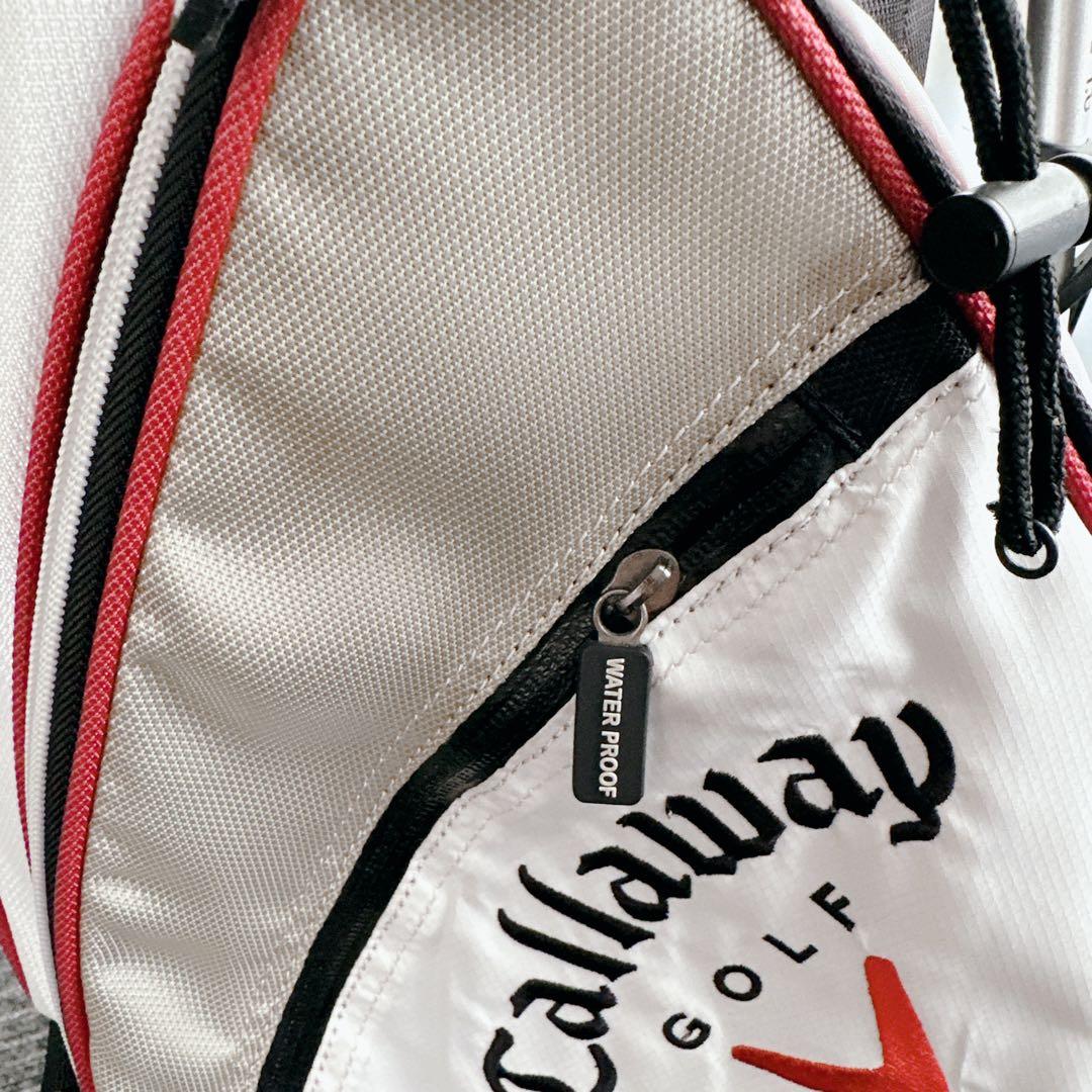 キャロウェイ ゴルフ スタンド式 キャディバッグ 軽量 防水ポケット