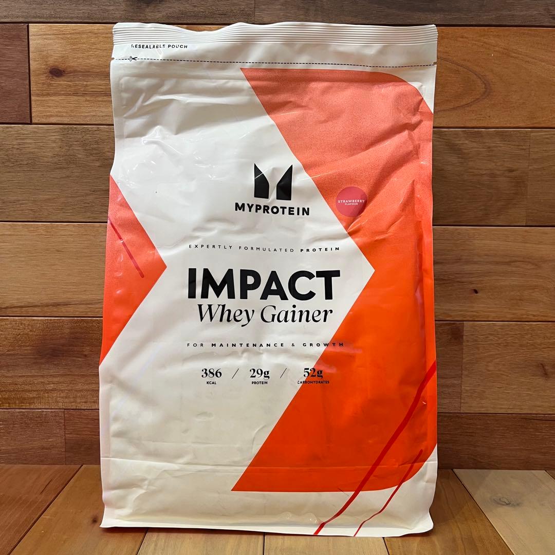 マイプロテイン　ウエイトゲイナー ブレンド　2.5kg　ストロベリー　①