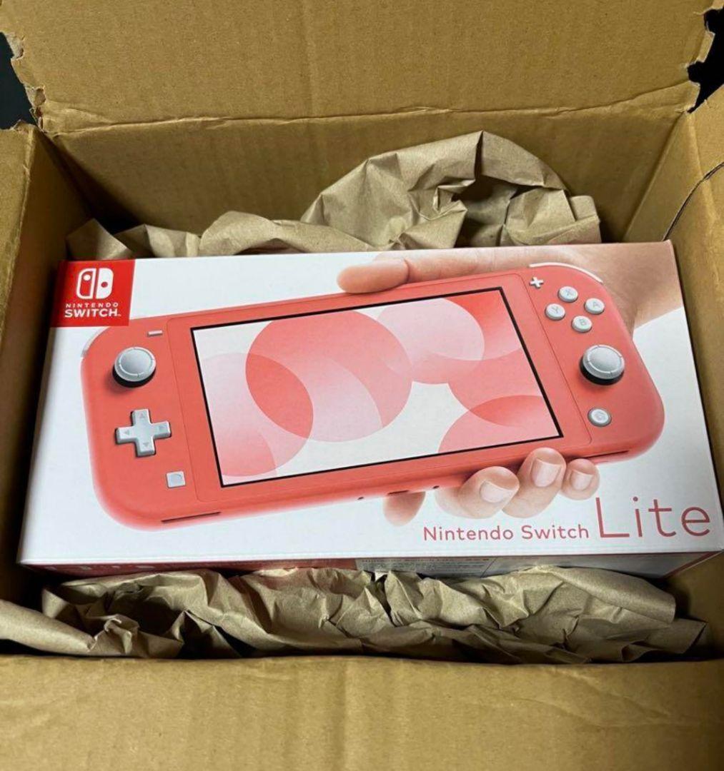 新品未開封　Nintendo Switch Lite コーラルピンク