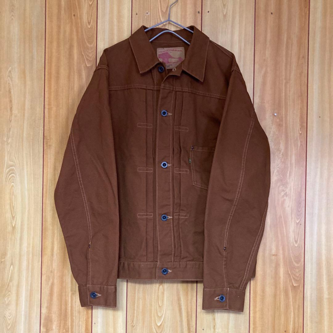 極美品　FOB Factory コットンダックジャケット　ジージャン　40