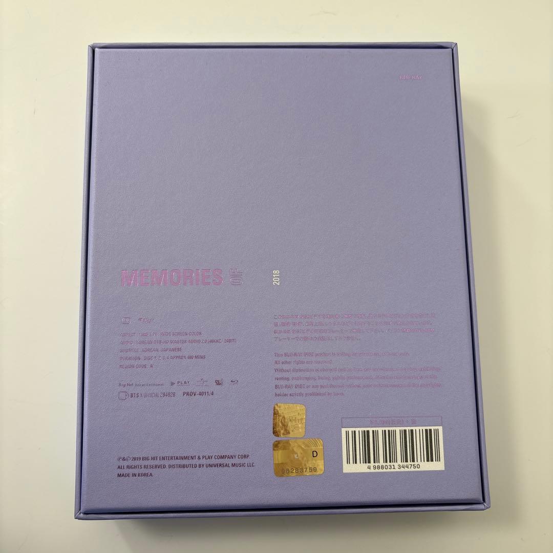 BTS MEMORIES OF 2018 BluRay トレカ SUGA ユンギ