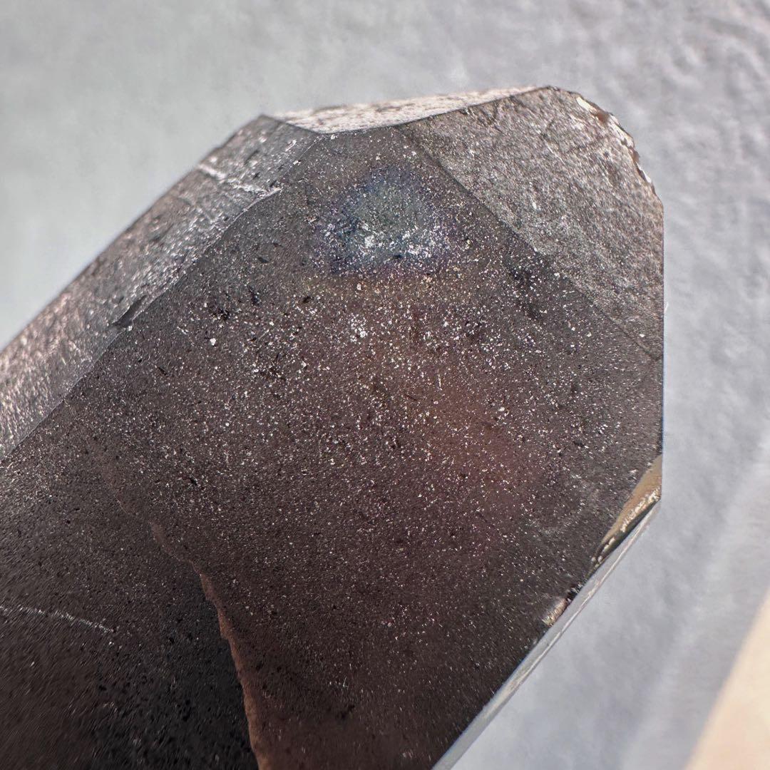 【金運· 魔除 ·浄化】煙水晶スモーキークォーツ 水晶クラスター 原石A1634