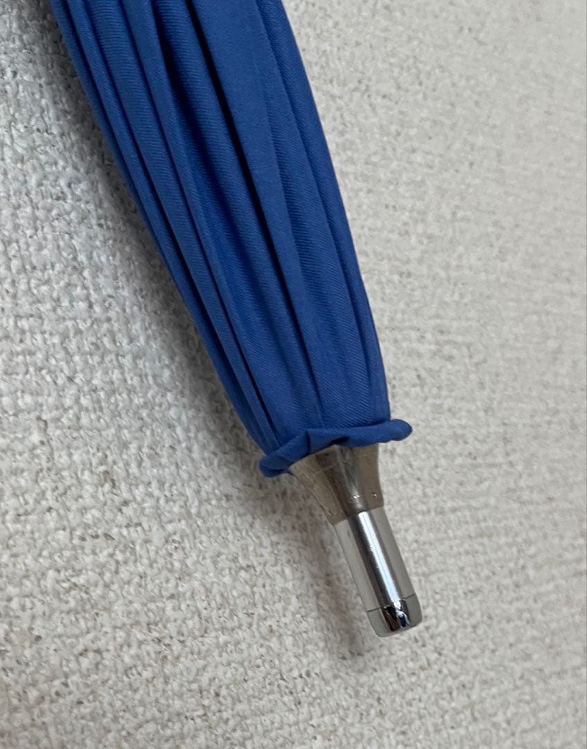 素敵に…LANVIN ロイヤルブルー⭐︎ フリル日傘⭐︎一級遮光