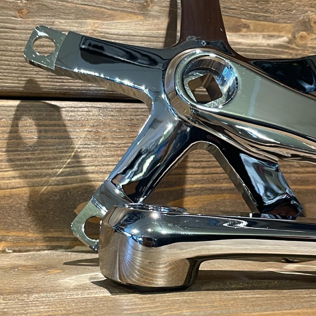 【新品】ARDENTRY ピスト用クランク ポリッシュ 165㎜ 144PCD