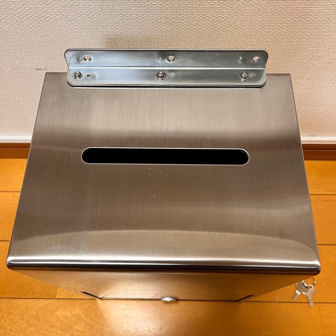 コレクト M-511 ステンレス製 料金箱 投函箱 入札箱 投票箱