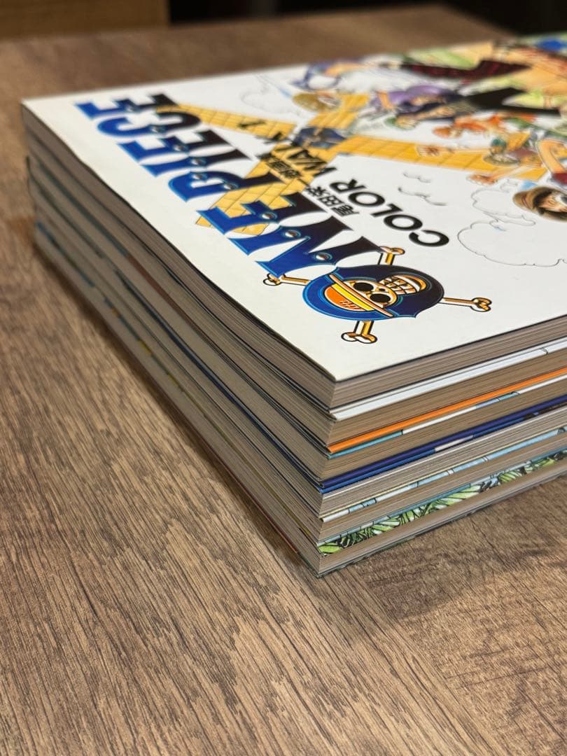 ONE PIECE ワンピースイラスト集 尾田栄一郎画集 1〜6巻