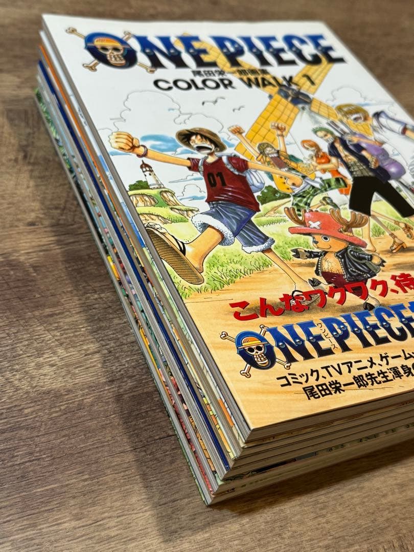 ONE PIECE ワンピースイラスト集 尾田栄一郎画集 1〜6巻