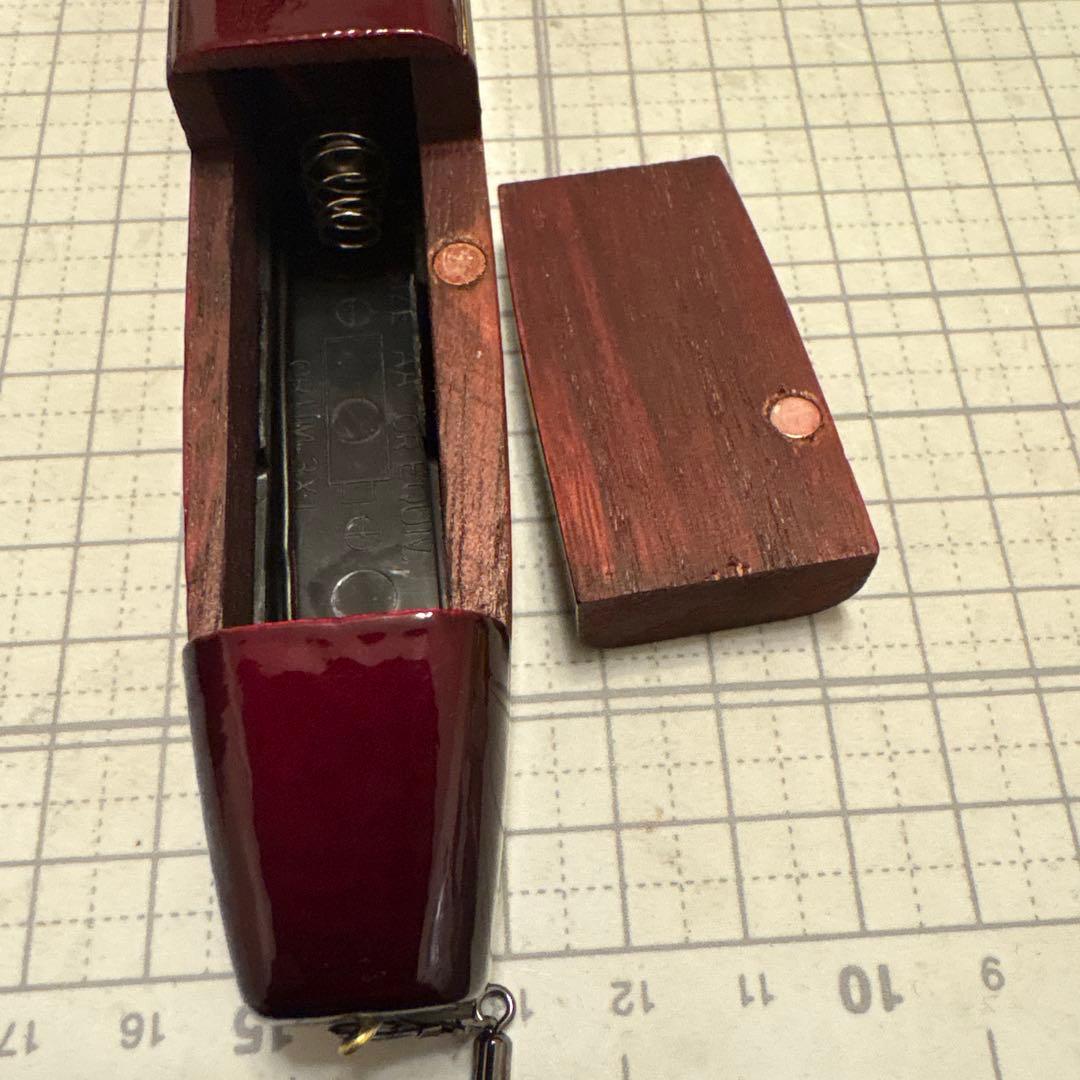 Ｋ-ＺＡＮ ワカサギ電動リール　漆塗り　金蒔絵　穂先付き