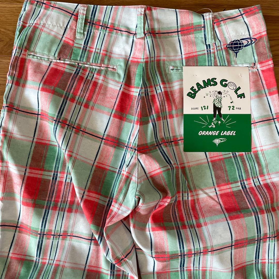 【新品未使用】BEAMS GOLF（ビームス）ゴルフ ウェア パンツ Mサイズ