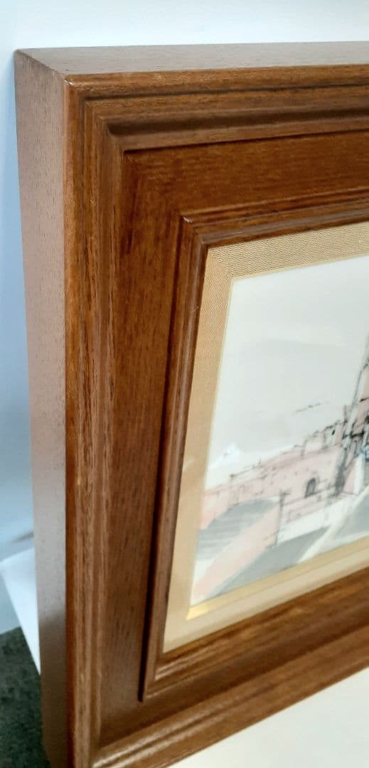 お値下げ！小磯良平　陶額　陶版画【サンフランチェスコ寺院】NARUMI鳴海陶製