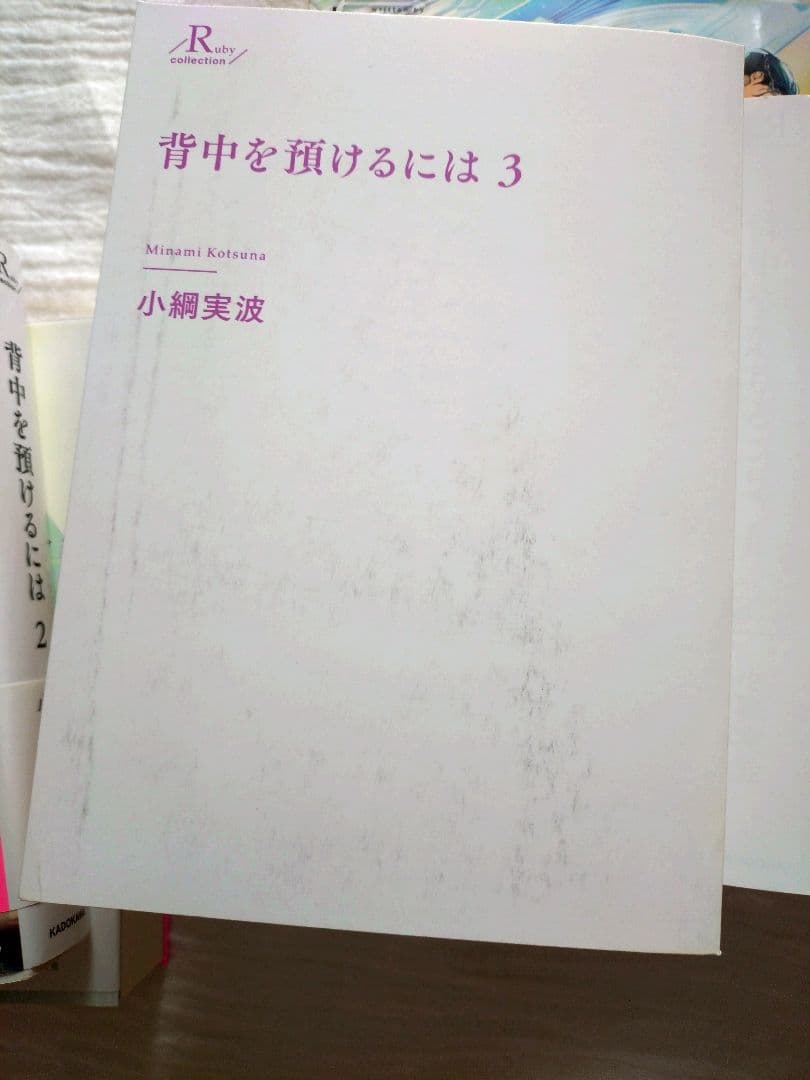 BL 小説 背中を預けるには 完結全5冊 特典つき