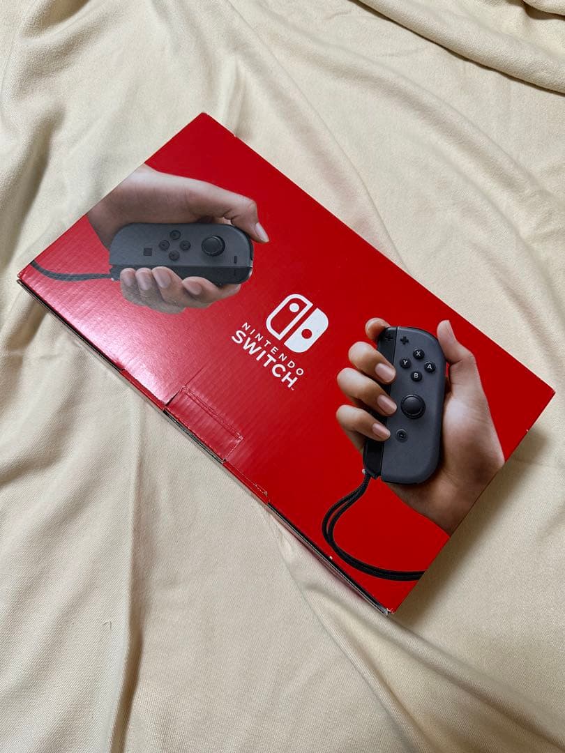 Nintendo Switch 本体 グレー（micro SD64GB付き）