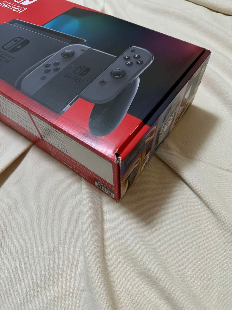 Nintendo Switch 本体 グレー（micro SD64GB付き）