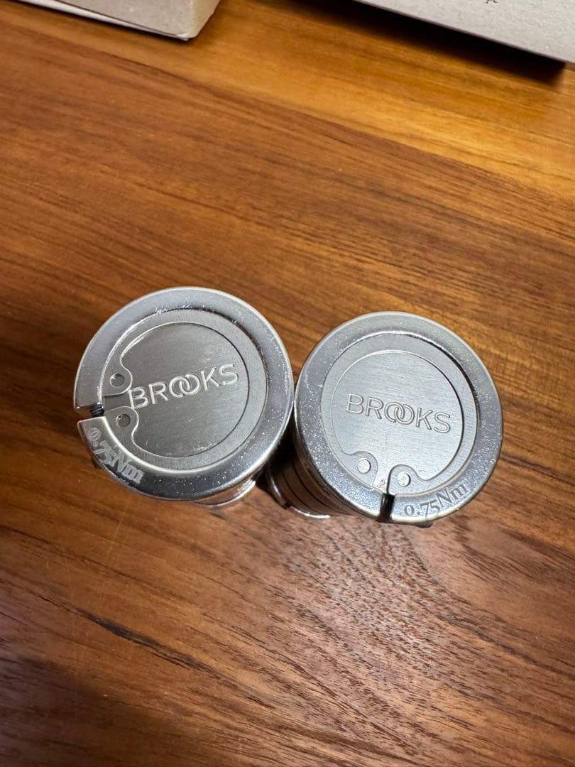 BROOKS ブラウンレザーサドル レザーグリップ セット B17