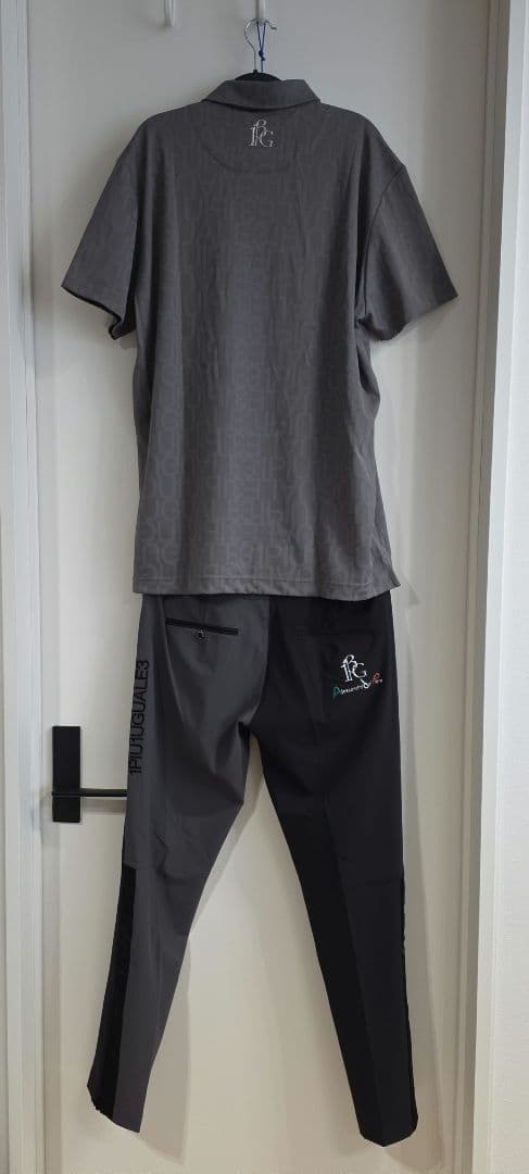 1piu1uguale3 ポロシャツ LL(Ⅵ) パンツ L(Ⅴ) セット