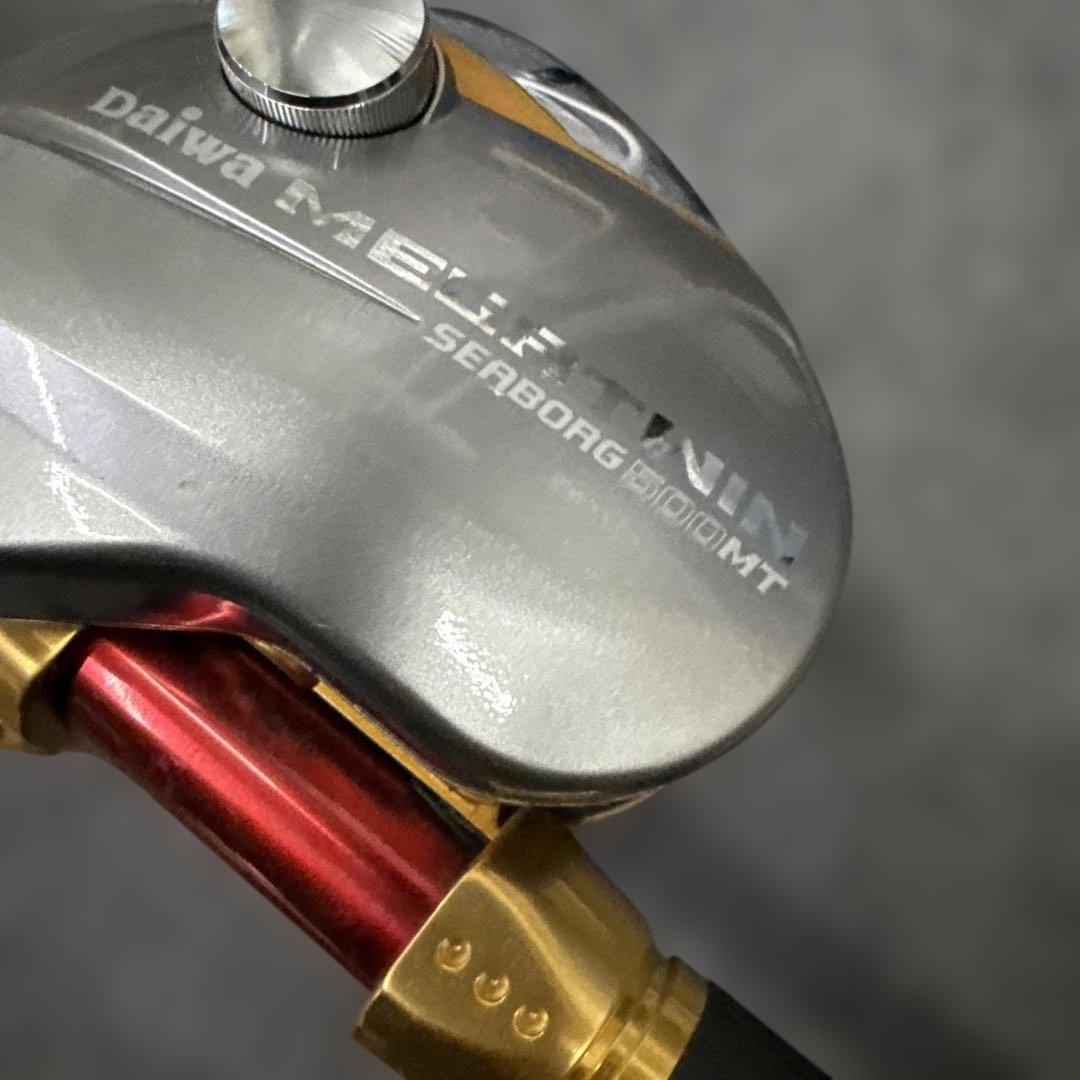 ダイワ シーボーグ 500MT メガツイン電動リール DAIWA動作未確認竿付き