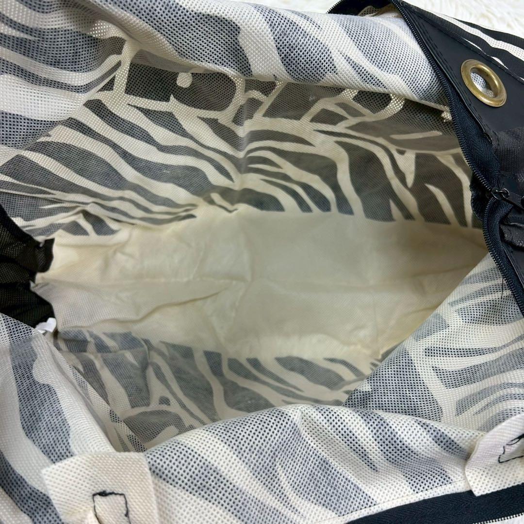 希少　d.i.a. ゼブラ柄　トートバッグ　ショッパー　平成ギャル　Y2K