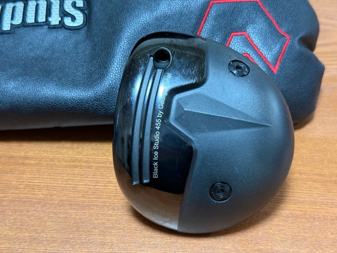 GTD Black Ice Studio 455 ドライバー ヘッド、カバーのみ