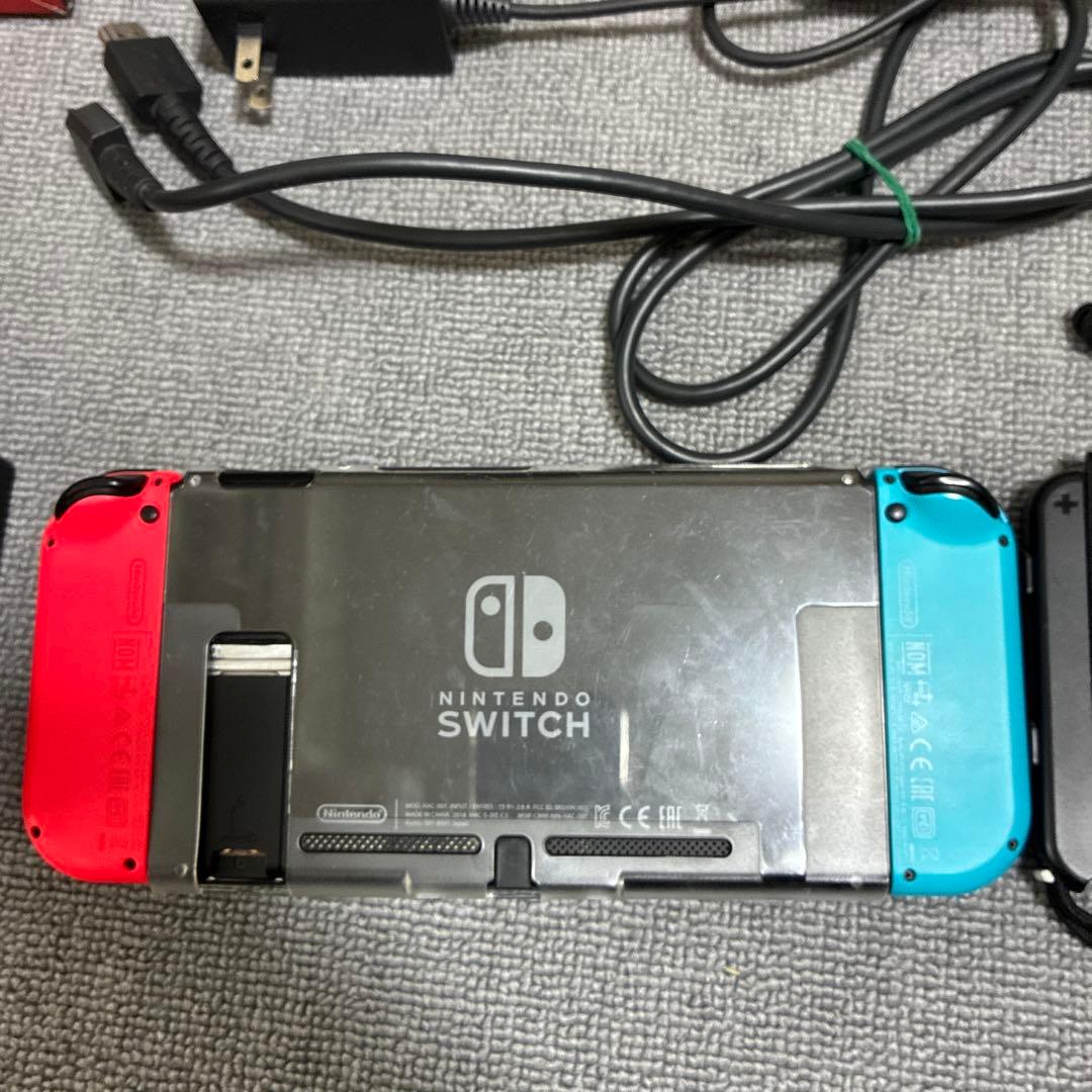 Nintendo Switch ネオンブルー/ネオンレッド(ジャンク品)