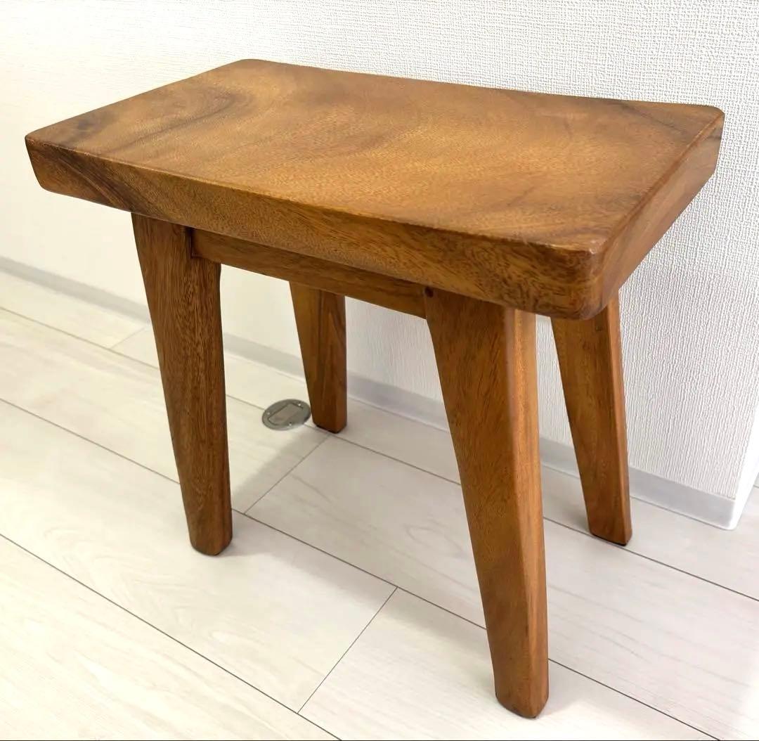 ギギliving スツール 無垢材 木製 椅子 サイドテーブル