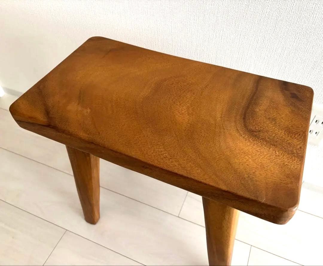 ギギliving スツール 無垢材 木製 椅子 サイドテーブル