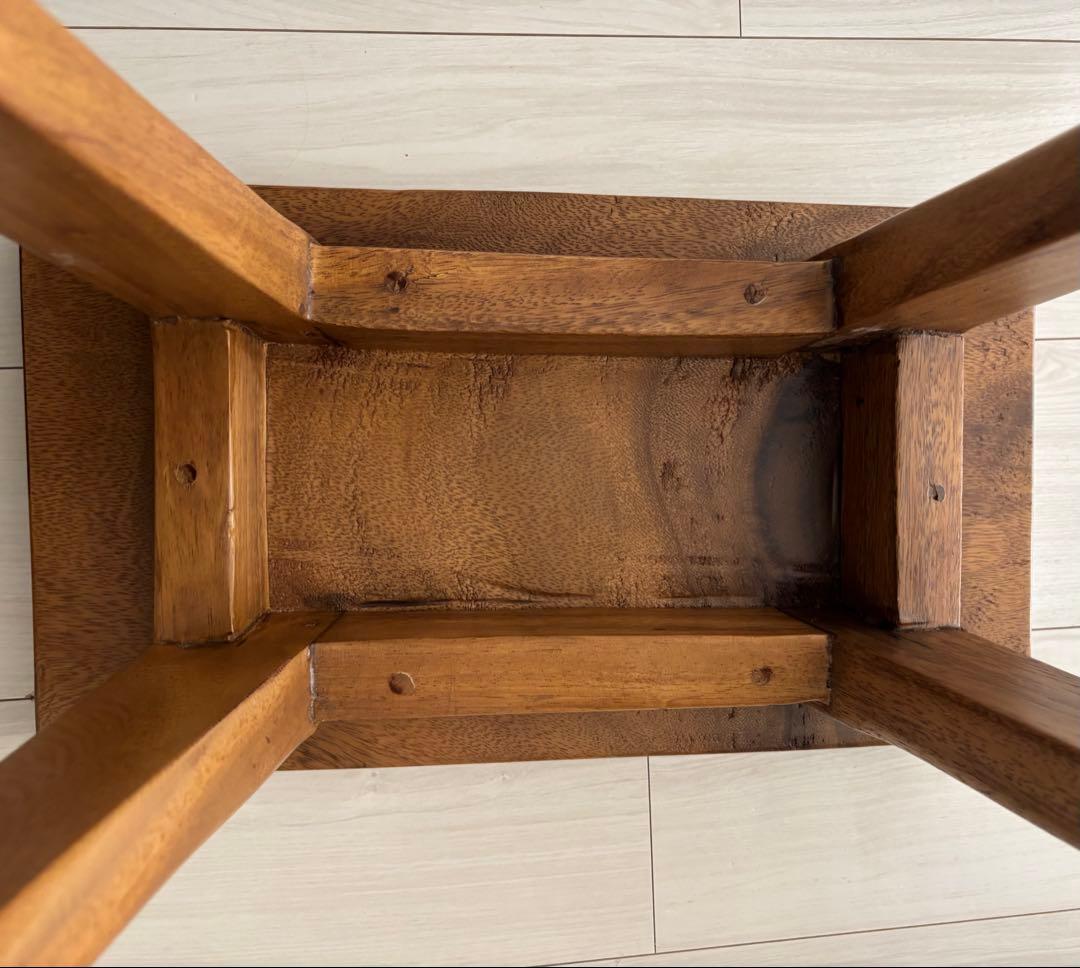 ギギliving スツール 無垢材 木製 椅子 サイドテーブル