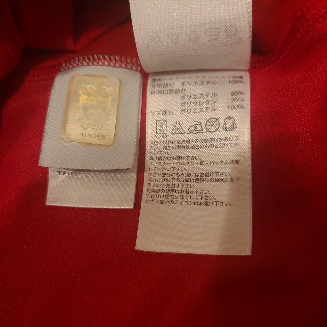 リバプール FC 10/12オーセンティックユニホーム　サイズUK Lサイズ