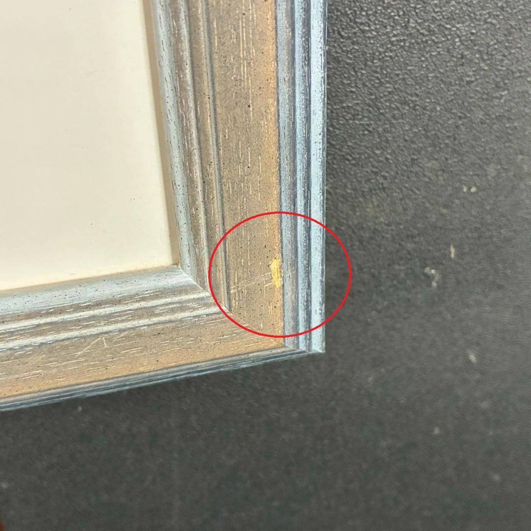 美品 マルク・シャガール「赤い鳥」アートポスター 額縁入り 世界の名画