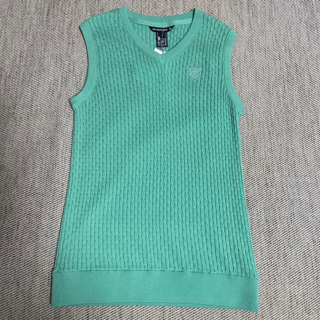 【新品】ZOY ベスト サイズ38 ハイゲージコットン