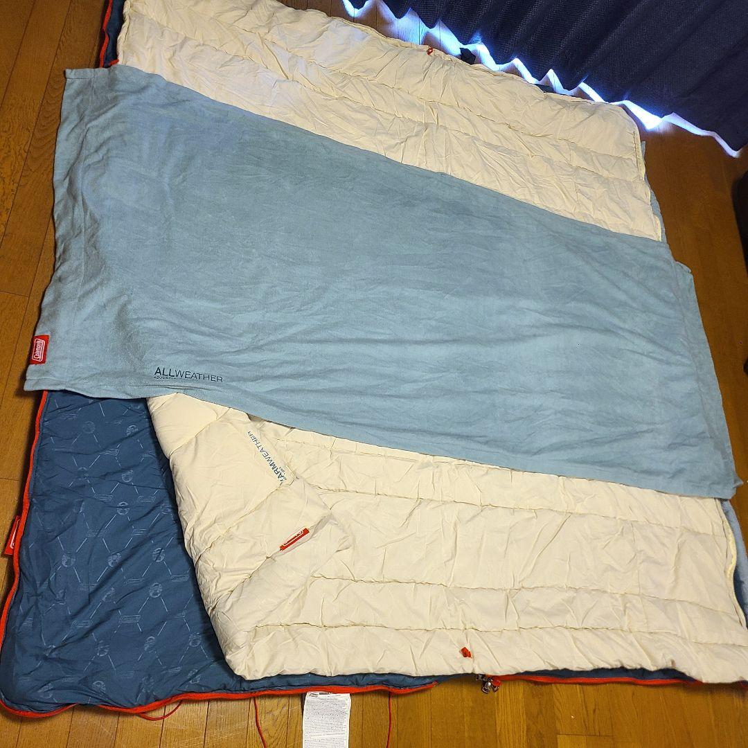 Coleman マルチレイヤースリーピングバッグ 2枚セット　寝袋　シュラフ